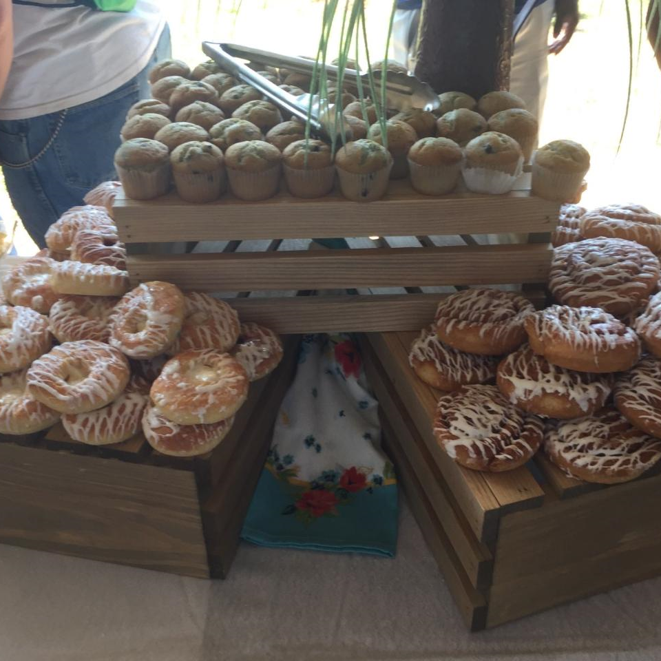 Bill & Fran's catering setup and food photo 18