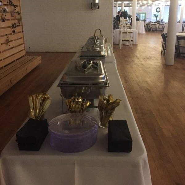 Bill & Fran's catering setup and food photo 27