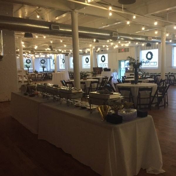 Bill & Fran's catering setup and food photo 33