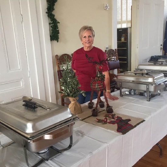 Bill & Fran's catering setup and food photo 11