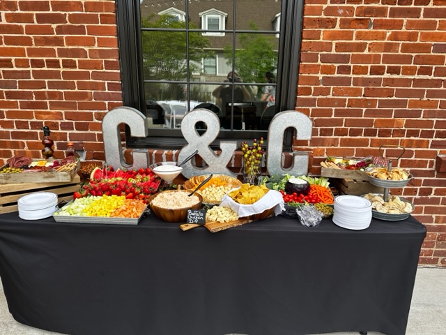 Bill & Fran's catered grazing table