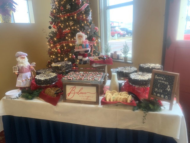 Bill & Fran's catering setup and food photo 6