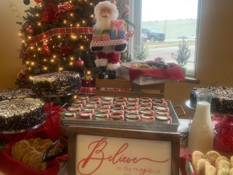 Bill & Fran's catering setup and food photo 7